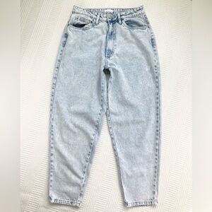 WeWoreWhat Jeans Balloon Leg Acid Wash Light Blue 80’s – 90’s Size 29